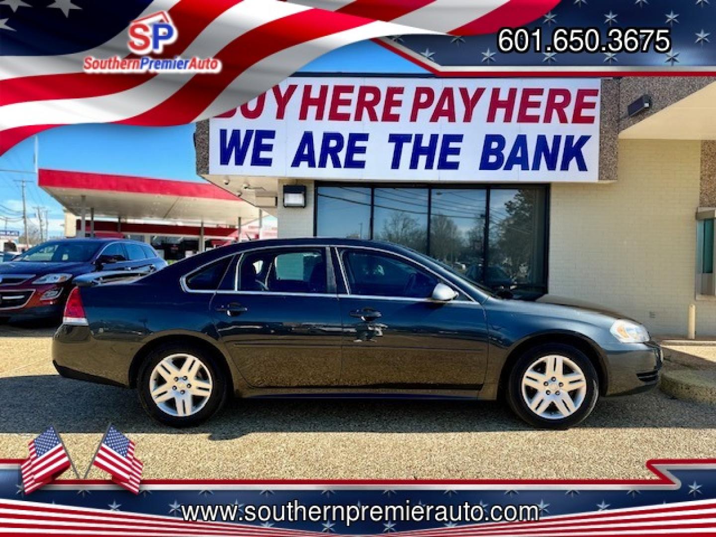 2012 BLACK CHEVROLET IMPALA LT (2G1WB5E39C1) , located at 922 W. Beacon St., Philadelphia, MS, 39350, (601) 650-3675, 32.770447, -89.127151 - Photo#6